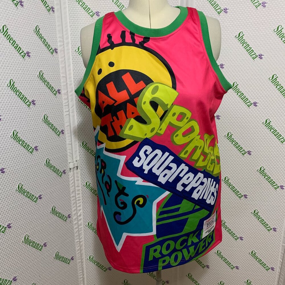 Headgear Classics Basketball Jersey Nickelodeon Rugrats Rocko SpongeBob Mens 3XL